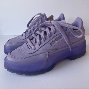 Reebok Cardi B Club C Sneakers Crisp Purple, Women’s Size 5.5